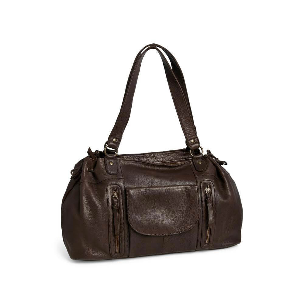 Pieces Pihanna Leather Shoulder Bag